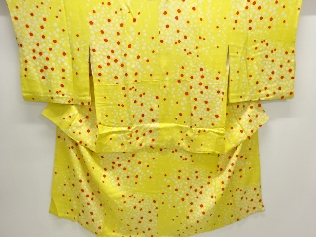 アンティーク　紋錦紗花模様長襦袢